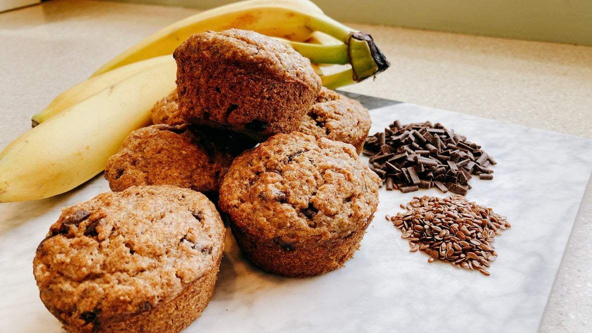 Banana Choc-Chip Muffin Batter
