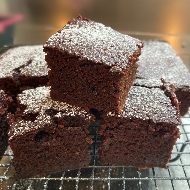 Dark Chocolate Brownie Batter