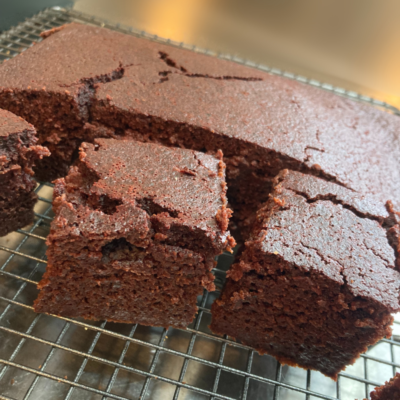 Dark Chocolate Brownie Batter