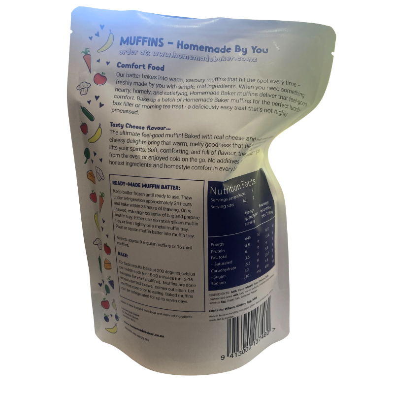 Tasty Cheese Muffin Batter