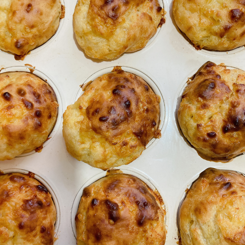 Tasty Cheese Muffin Batter